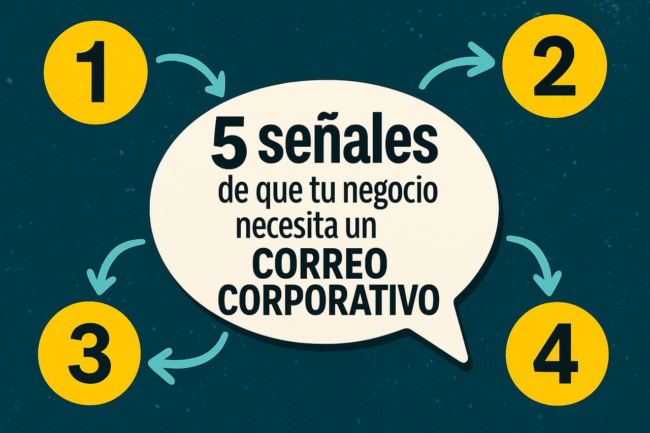 Señales de que una empresa necesita un correo corporativo